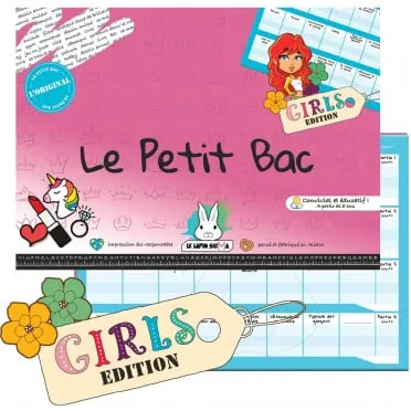 Le Petit Bac Girls edition